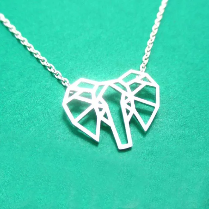 10 шт./лот модное ожерелье с подвеской в виде ромашки Африканский слон ожерелья