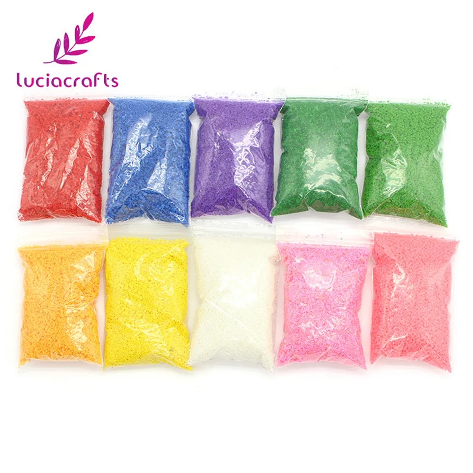 Lucia crafts 15 г/лот искусственное дерево снег порошок для рождества микро Ландшафтный песок ручной работы H0103