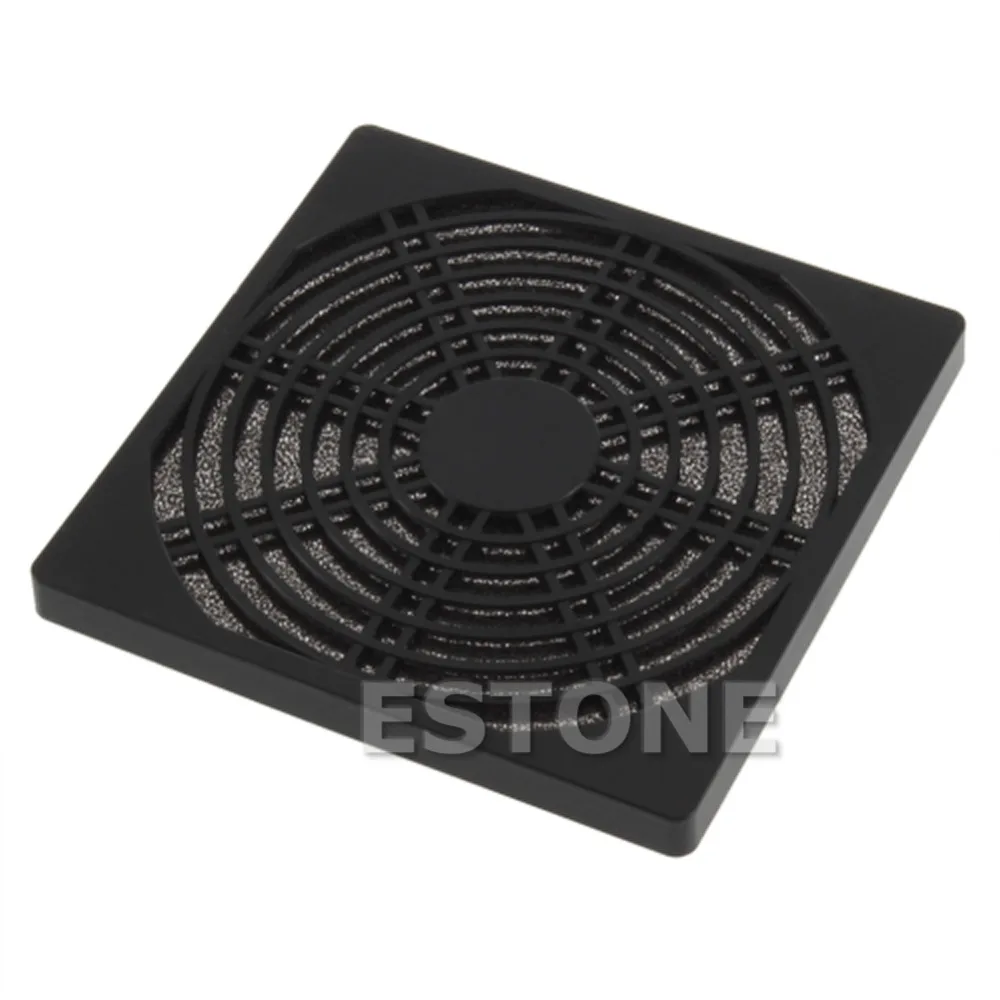 BGEKTOTH High Quality Computer Mesh Black PVC PC Case Fan Cooler Dust Filter Dustproof Cover 12CM | Компьютеры и офис