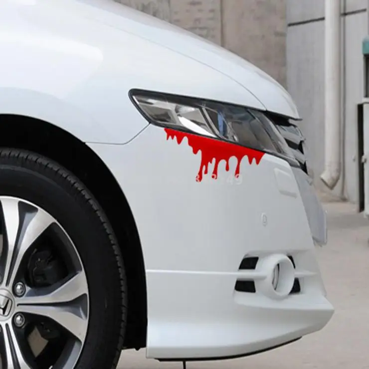 Автомобильный Стайлинг капли крови забавные автомобильные наклейки и для BMW e46 vw
