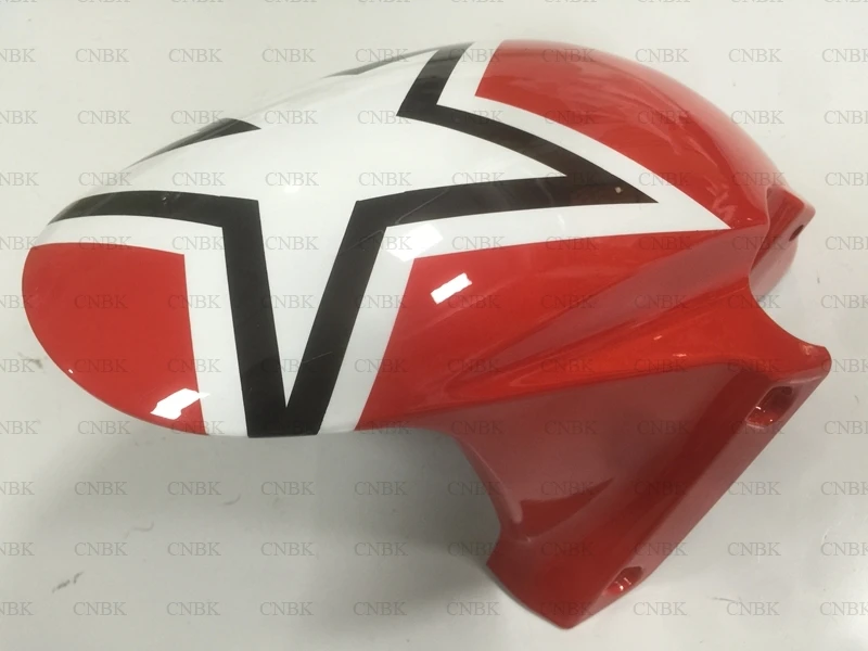 Для Honda CBR600RR 2003 2004 Пластиковые обтекатели CBR600 RR 03 черный красный Звезда Abs