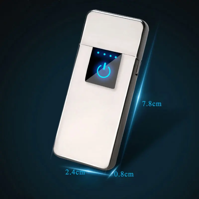 Nonfire 005 мини индивидуальная рекламная Зажигалка USB сенсорный индукционный