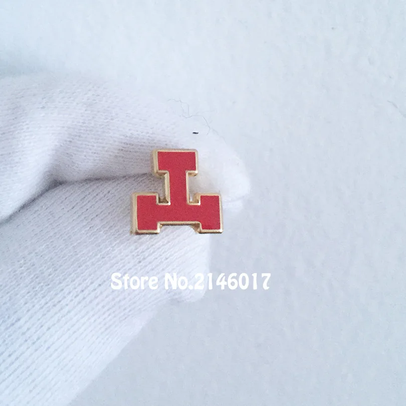 100 шт. Заводские Заказные булавки значок королевская Арка Тройная Тау Брошь