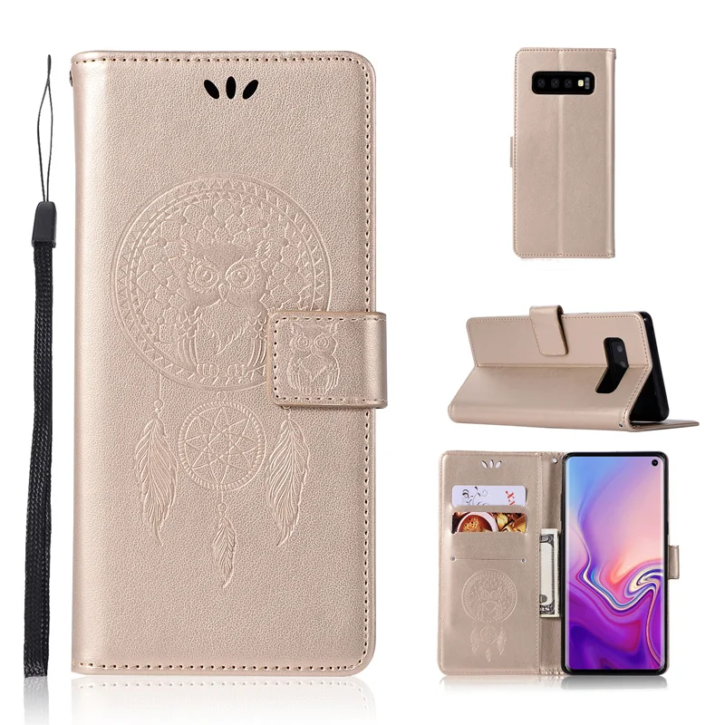 Чехол-книжка из искусственной кожи, сумка-бумажник для чехол для Samsung Galaxy Note 9 8 S10 S9 S8 плюс S7 S6 край S10e M10 M20 Чехол для мобильного телефона Capa