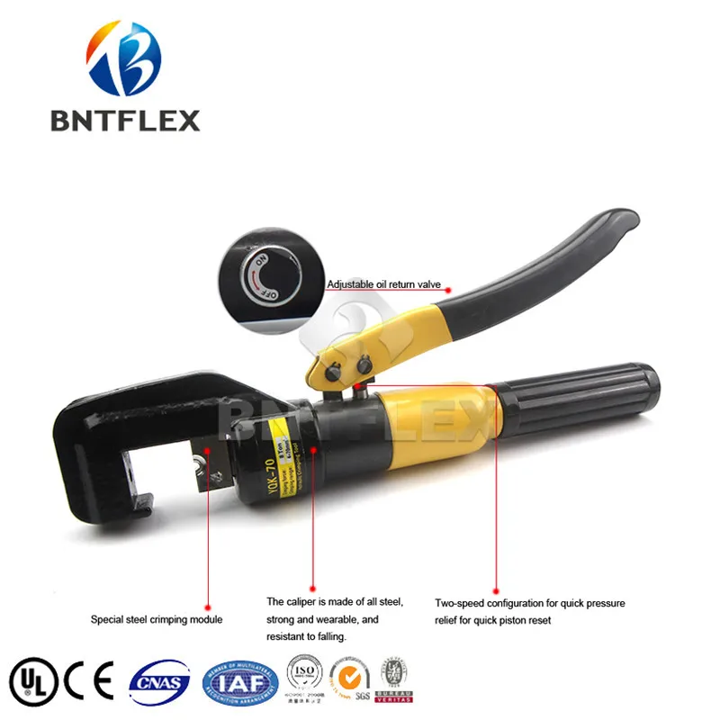 Гидравлические плоскогубцы 4 70 мм2|Гидравлические инструменты| |