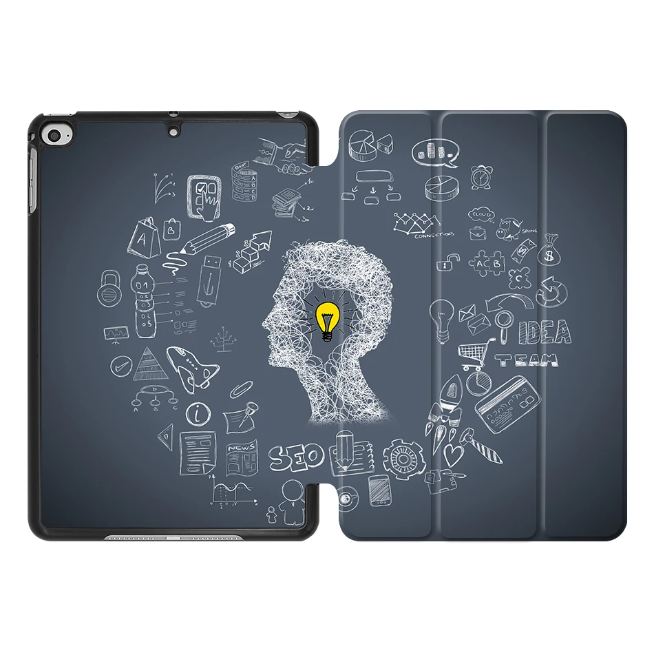 IP14 Чехол MTT для ipad mini 5, выпуск 7,9 дюймов, тонкий смарт-чехол из искусственной кожи с откидной крышкой для ipad mini 4, 7,9 дюйма, чехол с функцией автоматического сна/пробуждения - Цвет: IP14