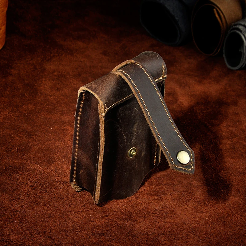 Кошелек для ключей из натуральной кожи мужчин и женщин держатель от дома