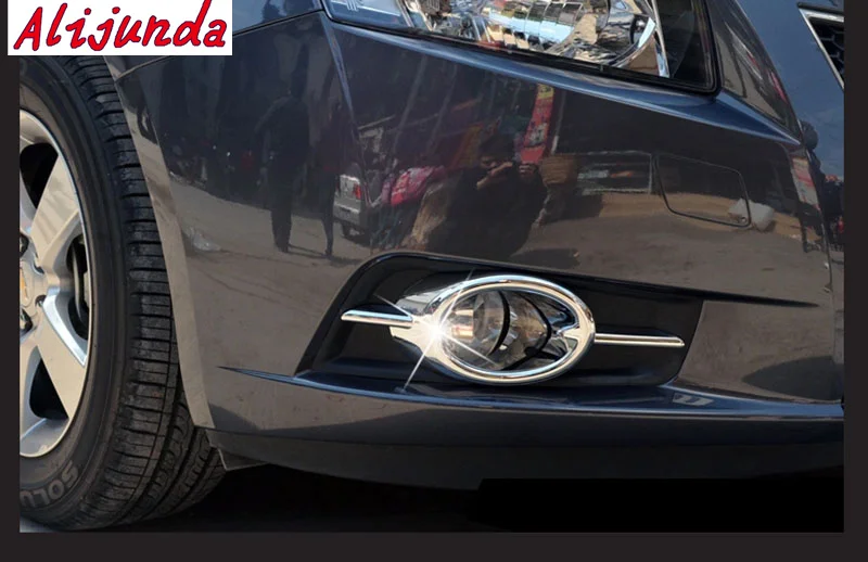 Alijunda ABS хромированная крышка передней противотуманной фары/рамка
