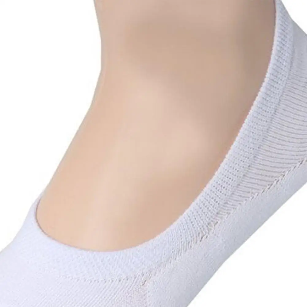 3 Pairs Men Socks Comfortable loafer Boat Liner Low Cut Hidden Black + White Grey Invisible Shallow mouth socks | Мужская одежда