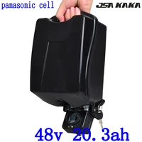 48v 20ah lithium battery 48v 20ah electric bike battery 48v 500w 750w 1000w 1500w ebike battery use panasonic cell 2a charger