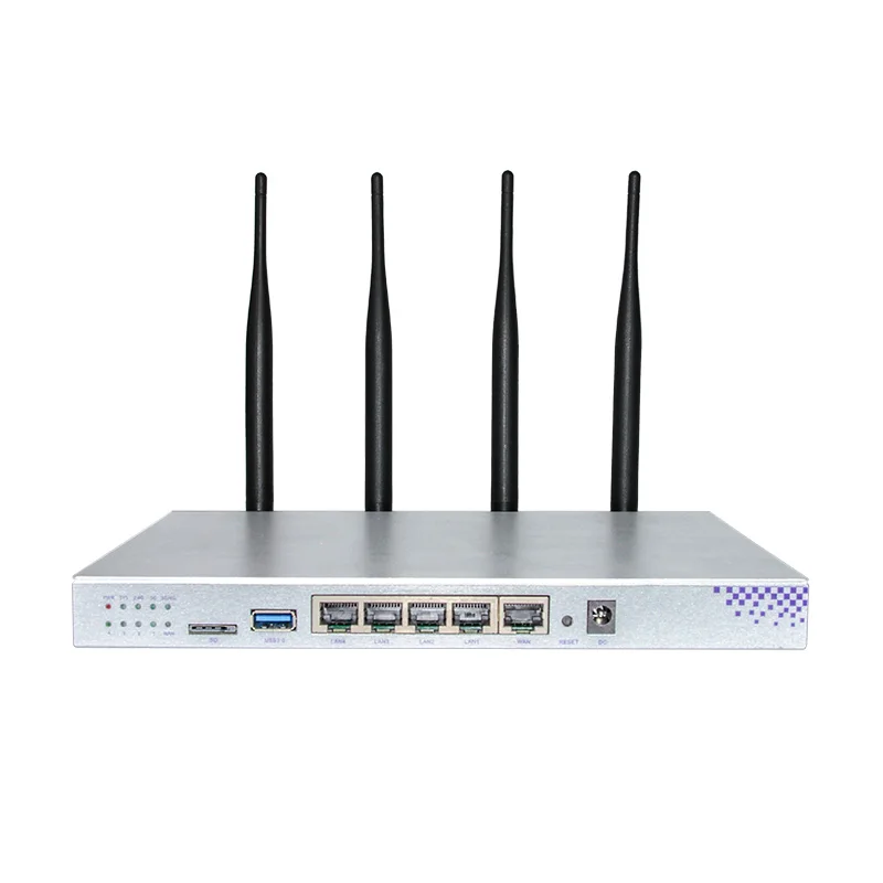 MT7621A 1200Mbps AC Router Gigabit 10/100/1000M Ports WiFi With SATA Slot |