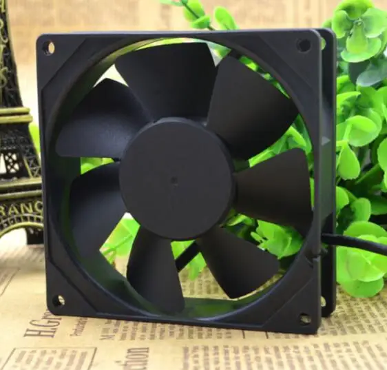 

90*90*25 KD1209PTB2-6 12V 2.1W 9CM 2 wire chassis dual ball fan