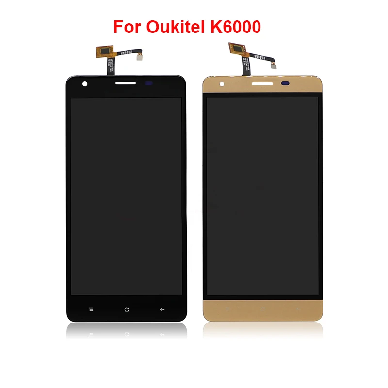 Оригинальный ЖК дисплей для Oukitel K6000 Pro кодирующий преобразователь сенсорного