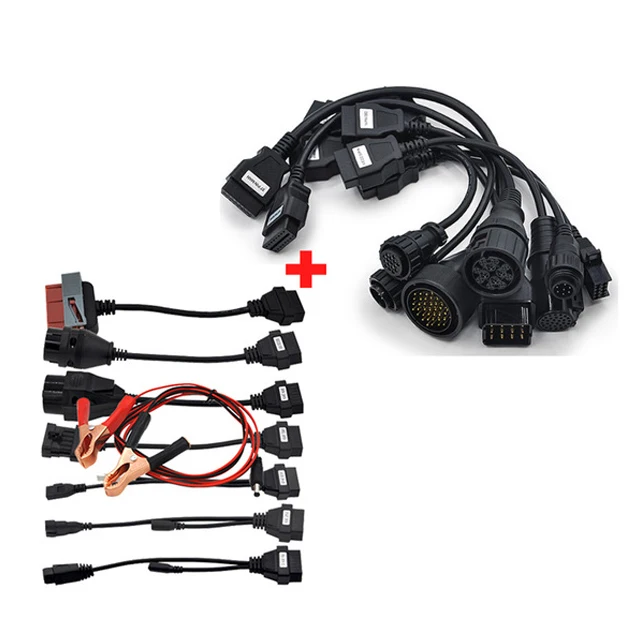 FULL Car truck cable CDP TCS multidiag pro Bluetooth,00 keygen V3.0 реле NEC obd2 сканер автомобилей грузовиков OBDII диагностический инструмент - Цвет: FULL Car truck cable