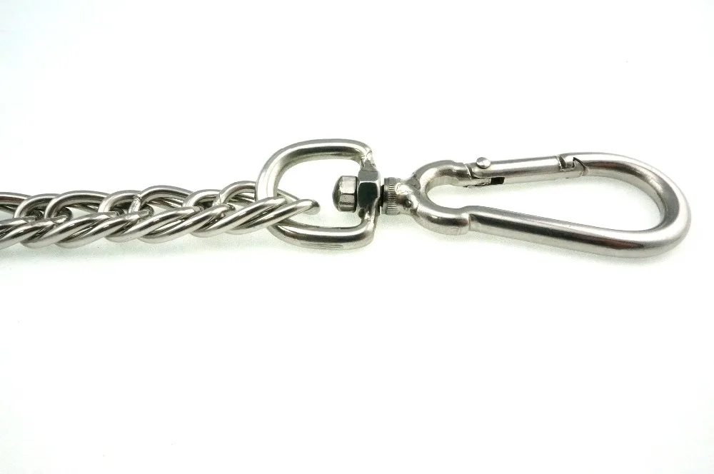 

Gujia 8101 stainless steel chain Leash pulling Rope Dog traction rope lead chain training walk for pets