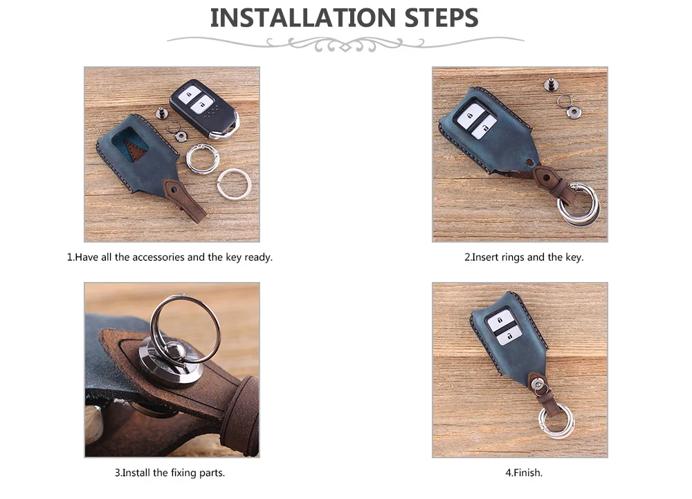 KEYYOU 3 кнопки дистанционного кожаный ключ оболочки сумка для Ford Mondeo Fusion брелок для ключей автомобиля чехол брелок крышка