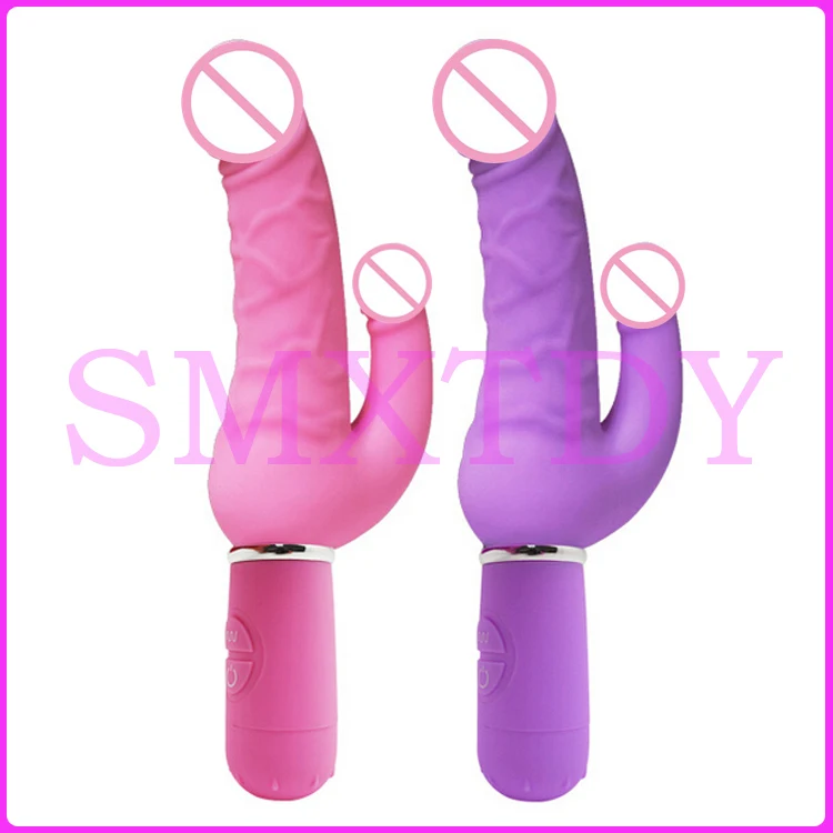 G spot вибрация силиконовый двойной пенис женские секс товары взрослые игрушки didlo