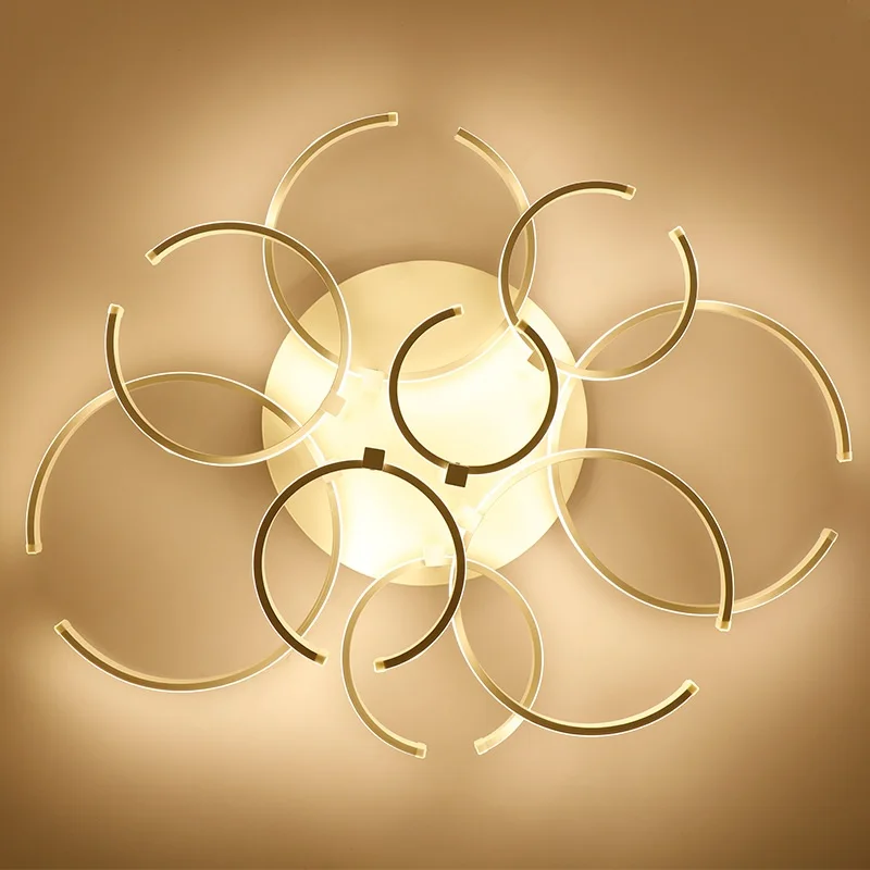 

Креативный круглый светодиодный потолочный светильник C Art, лампа для гостиной, спальни, столовой, коридора, коммерсветильник