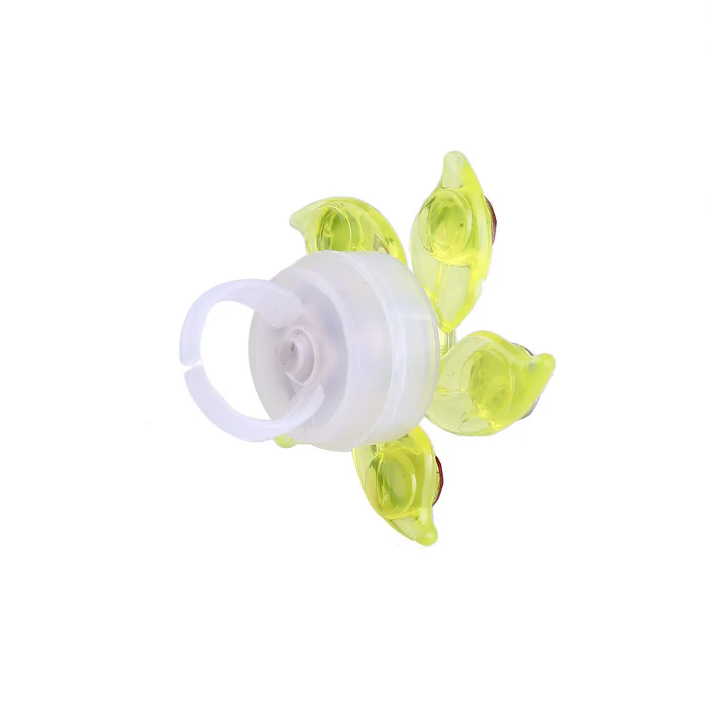 Детское светящееся кольцо вращающееся вручную мягкое пластиковое флеш гироскоп