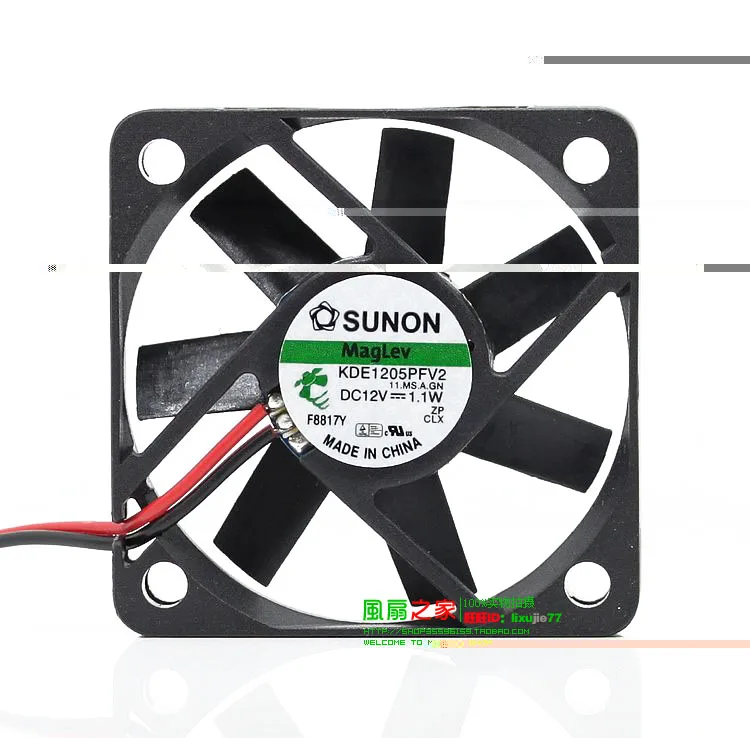 Новый вентилятор охлаждения SUNON KDE1205PFV2 Maglev 5 см 5010|cooling fan|5010 fanfan 5010 |