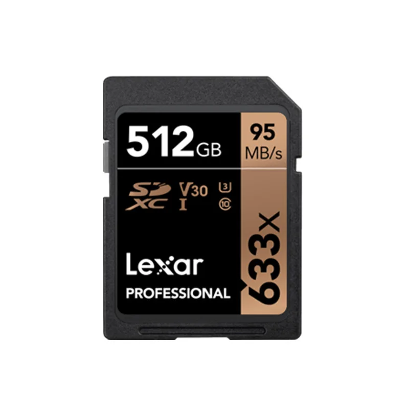 Lexar Профессиональный 1667x SDXC UHS-II sd-карты объемом 16 Гб 128 256 250 МБ/с. Мощный высокой скорости карты памяти V60 U3 Class10 SD карты - Емкость: 512GB