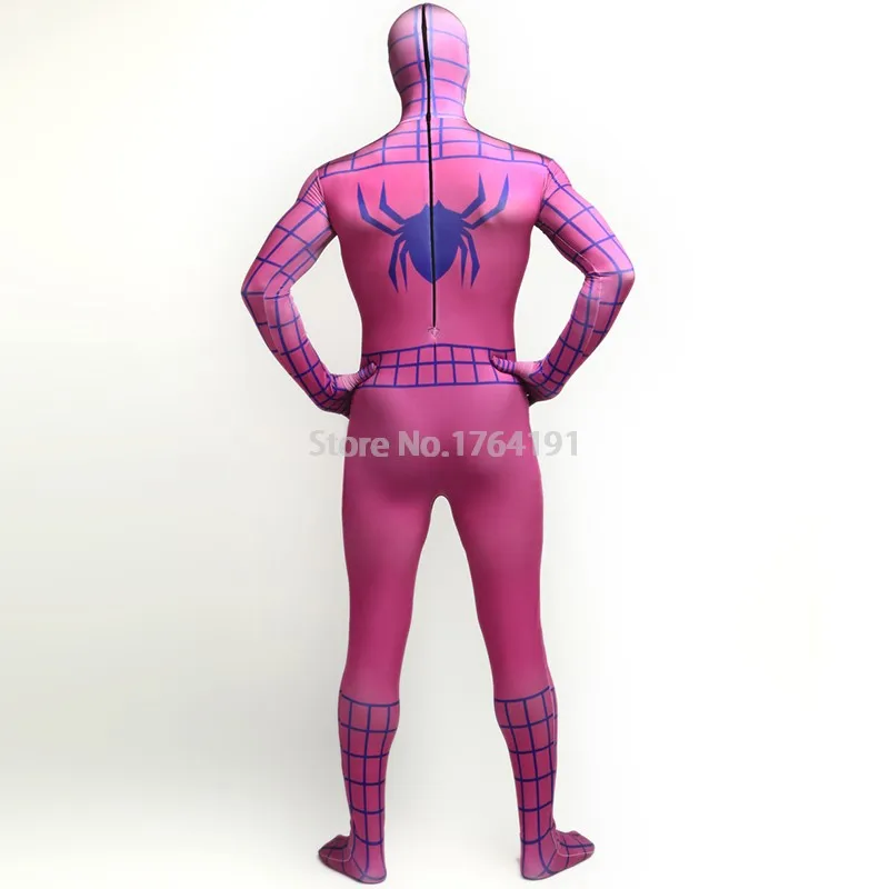 Высокое качество 3D принт лайкра спандекс Человек-паук костюмы для