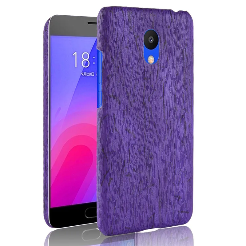Чехол для Meizu M6 Mini Жесткий ПК с рисунком дерева + обложка на заднюю панель из