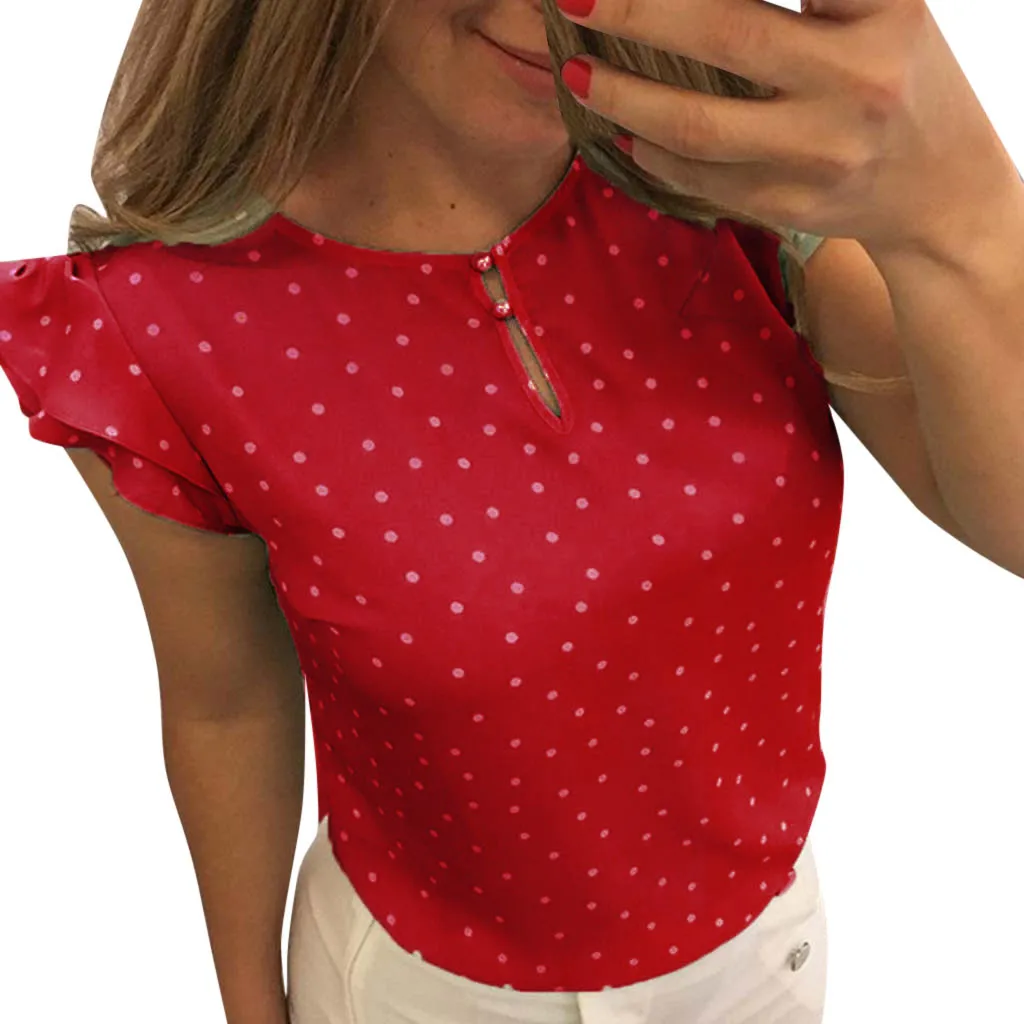 Футболка женская Свободная с коротким рукавом и цветочным принтом | Женская