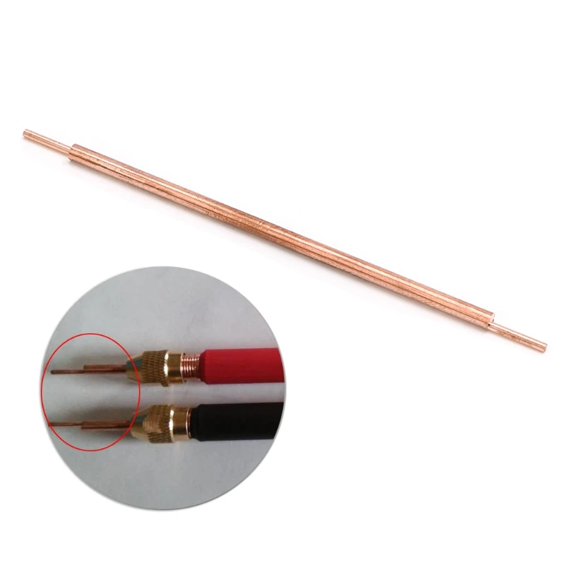 3x100 welder Spot Welding Pin Accessories Alumina Copper Feet Double Head Solder | Инструменты