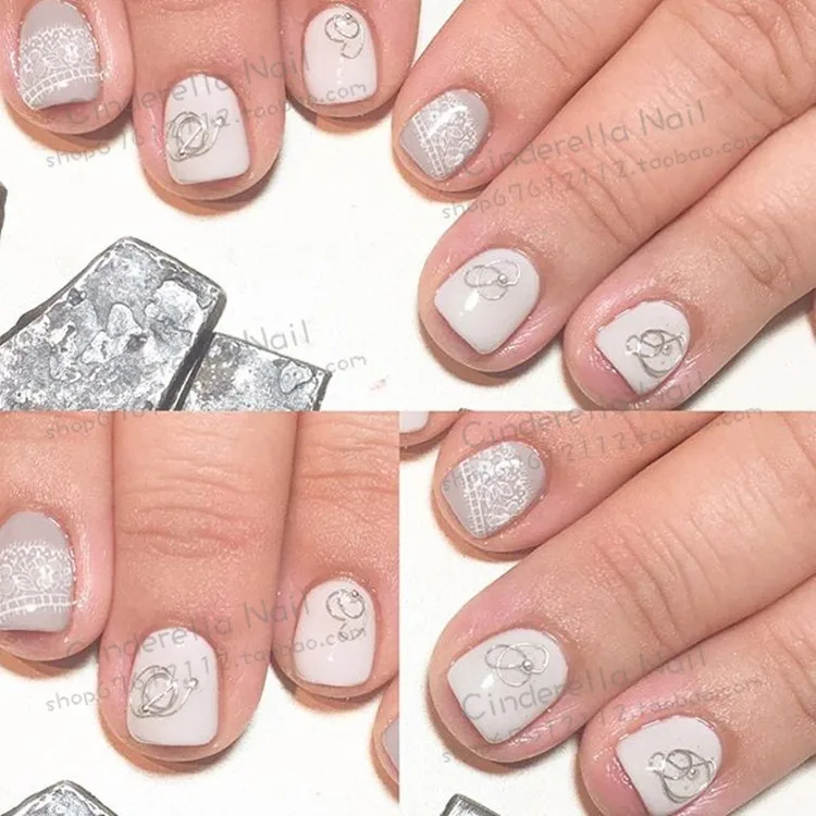 3 шт./лот 2016 новые японские металлические рулоны медный провод линия DIY 3D ногтей