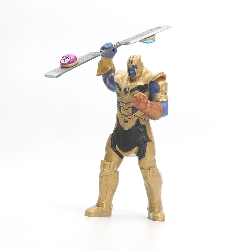 13-19 см Hasbro Игрушка Марвел электронные Мстители Бесконечная война Железный человек против Таноса игрушечный Боевой набор фигурка Марвел Коллекция Модель игрушки
