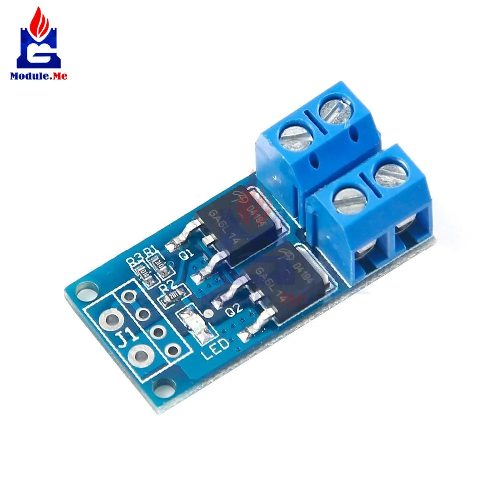 15A 400 Вт MOSFET триггер переключениt приводной модуль ШИМ-регулятор электронный переключатель Управление Панель DC 5 V-36 V Высокая Мощность модуль