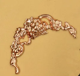 rose gold REGELIN, винтажные медные Подвески в виде цветка, 20 шт./лот, для самостоятельного изготовления ожерелья, браслетов, ювелирных изделий, рукоделия - Окраска металла: rose gold
