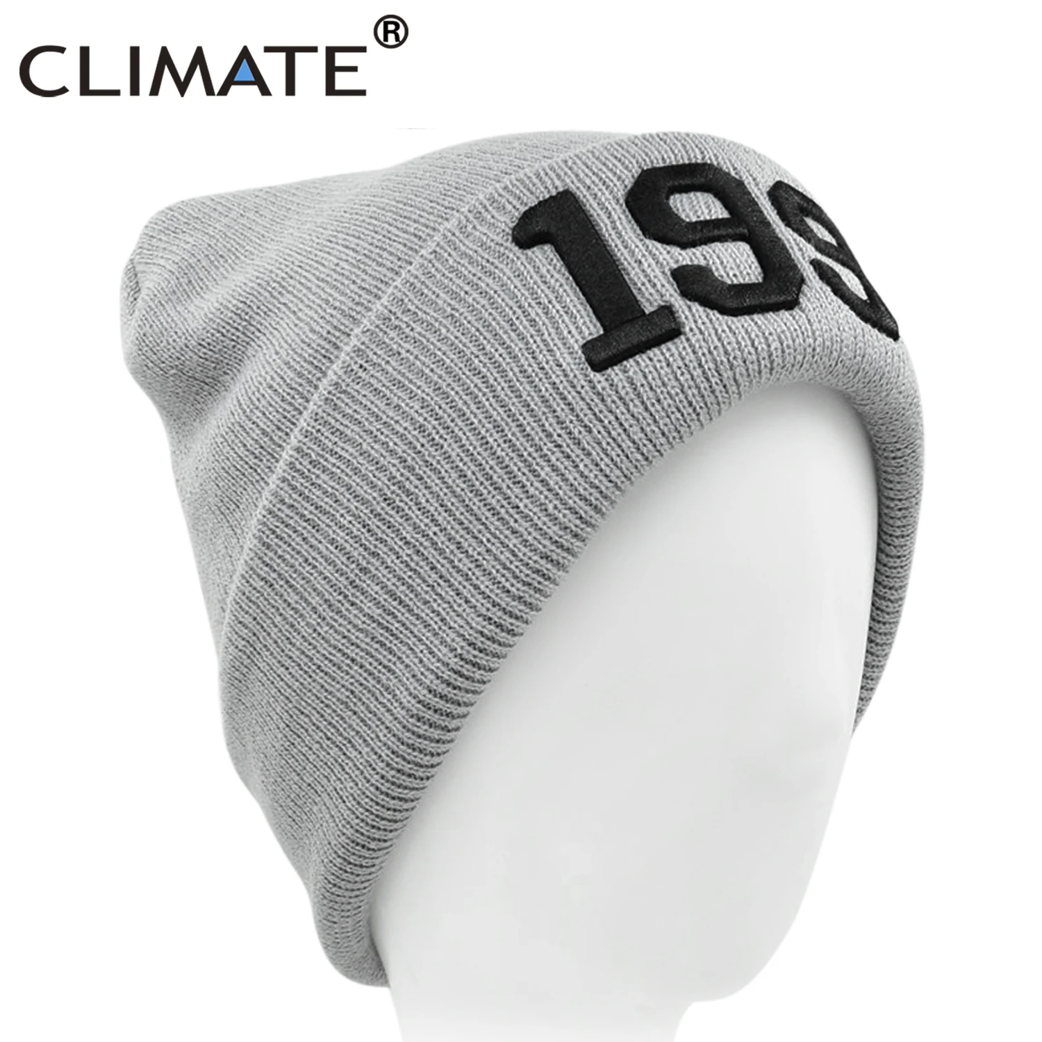 Климат 1994 Beanie Hat Джастин Бибер Логотип хип хоп зимняя шапочка мужская женская