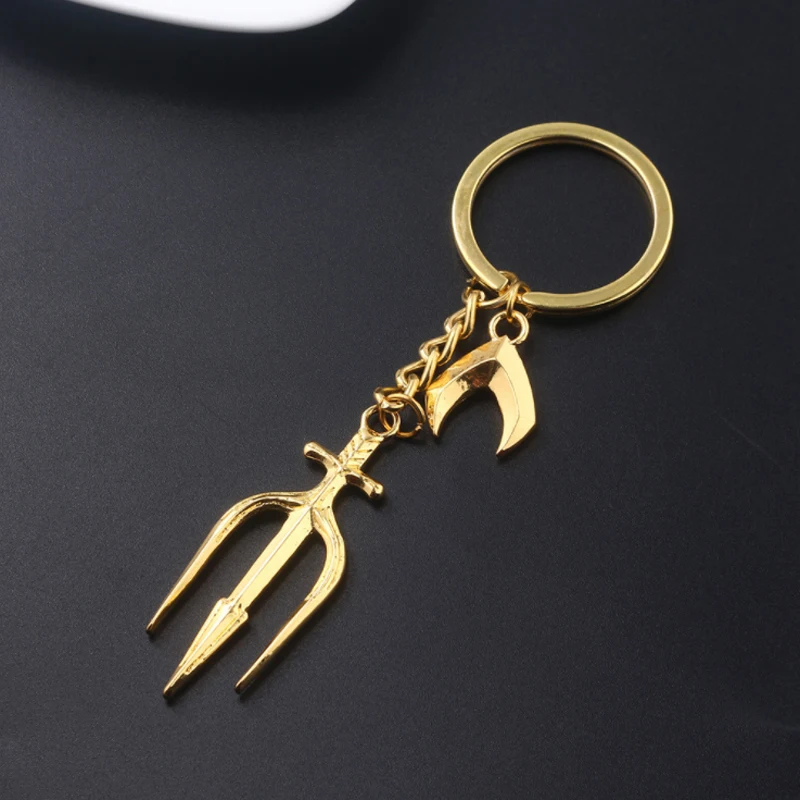 Брелок с героями Marvel брелок Мстители Тор для ключей в форме молотка аниме