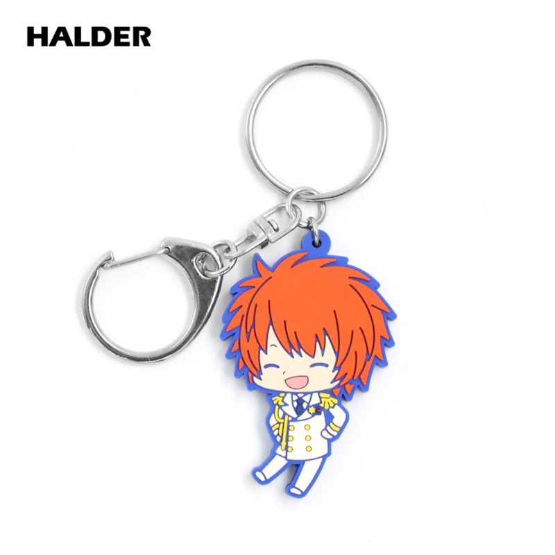 Аниме halder Uta no Prince Sama Aijima Cecil Ittoki Shinomiya Ren цифры кулон мягкий ПВХ Брелоки держатель ключей автомобильные брелоки для сумки