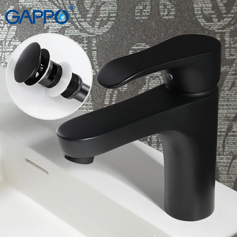 

Смеситель для раковины GAPPO, кран «Водопад» для ванной комнаты, крепление на бортике