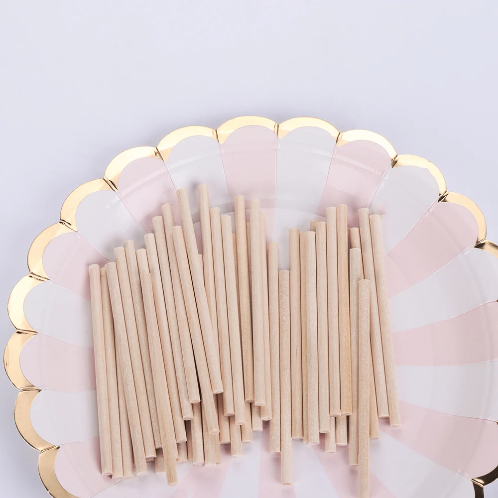 50 шт./лот 80/100/150/мм сосновые круглые деревянные стержни палочки Премиум прочный