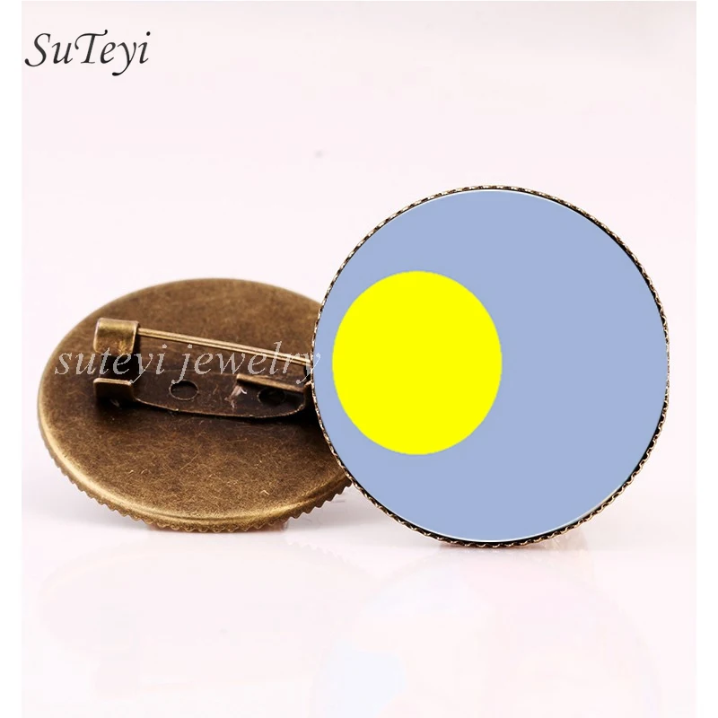 SUTEYI Маршалловы Острова/Перу флага значок на булавке брошь Федеративные