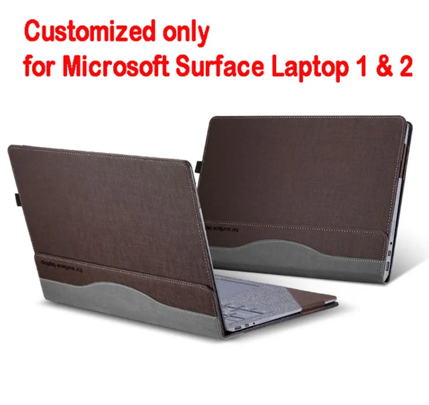 coffee Съемный чехол для microsoft Surface Laptop 1 2 13,5 дюймов планшетный ПК ноутбук чехол Подставка для экрана клавиатура пленка ручка 2 в 1 - Цвет: coffee