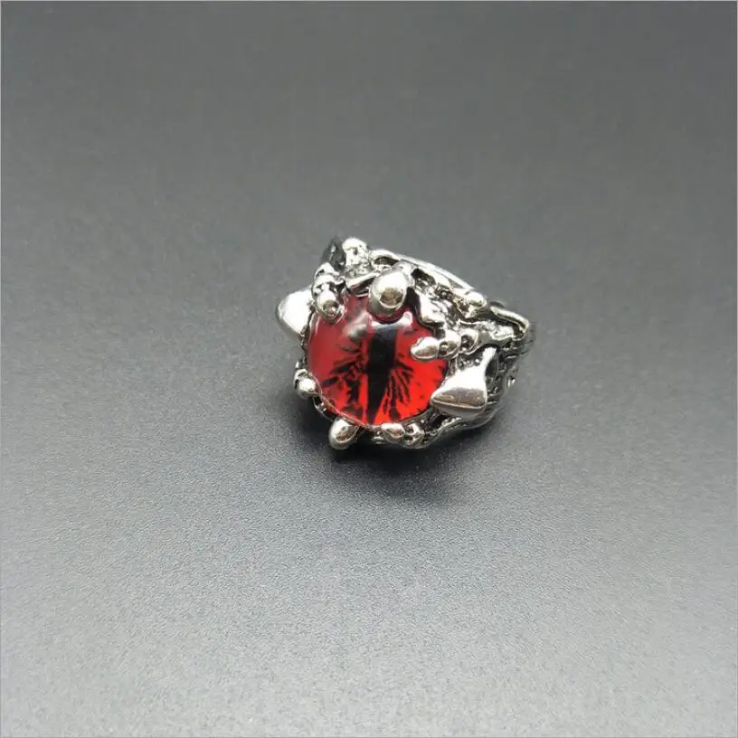 Мужское кольцо из нержавеющей стали в стиле ретро с дьявольским глазом для