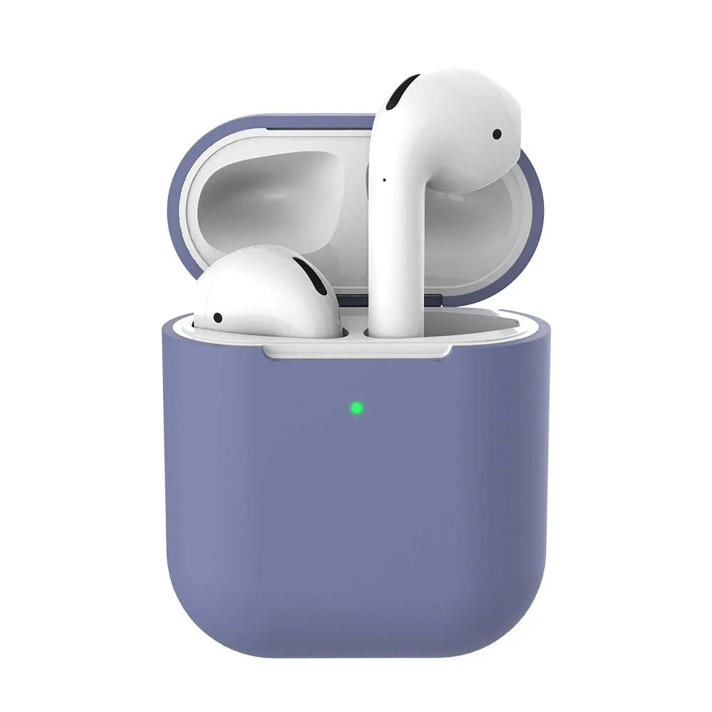 14 Мягкий силиконовый чехол для Apple Airpods 2-й защитный чехол прозрачный Ультратонкий чехол противоударный Для Air Pods 2 кожухи головных телефонов - Цвет: 14