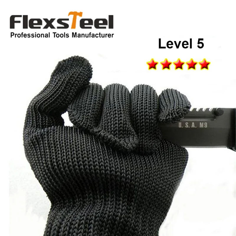 Перчатки Flexsteel стойкие к порезу высокоэффективный уровень защиты 5 пищевой