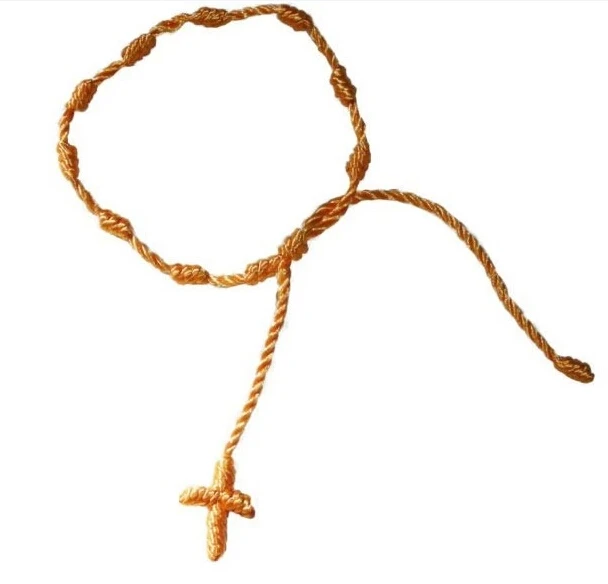 Плетеный браслет Lucky Cord плетеный нейлоновый с завязками YB04