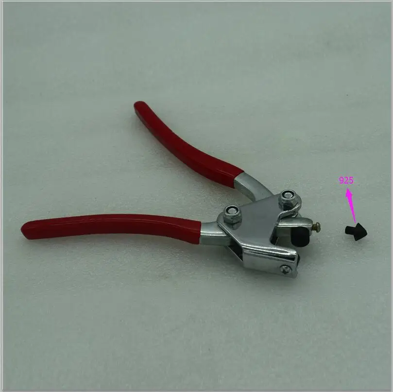 plier with1 925stamp Штамп для ювелирных изделий, серебро 925, стальной пробойник для ювелирных изделий, плоскогубцы для печати слов, ассорти, штамп для колец, 1 шт - Цвет: plier with1 925stamp