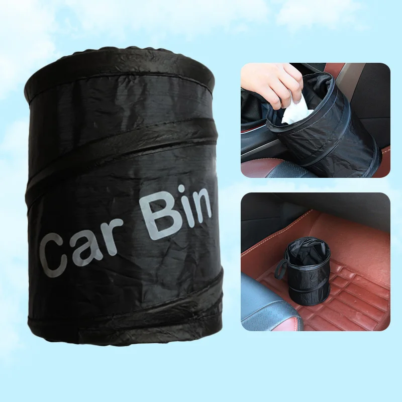 Новинка автомобильная корзина для мусора контейнер автоматические мусорные