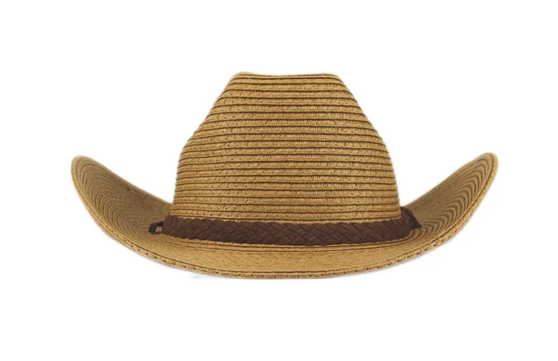 Соломенная шляпа в ковбойском стиле с ремешком|hat party|hat for the beachhat crochet |
