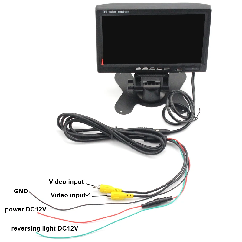 Камера заднего вида для автобуса грузовика прицепа 7 "TFT LCD HD 800x48 0 цветов