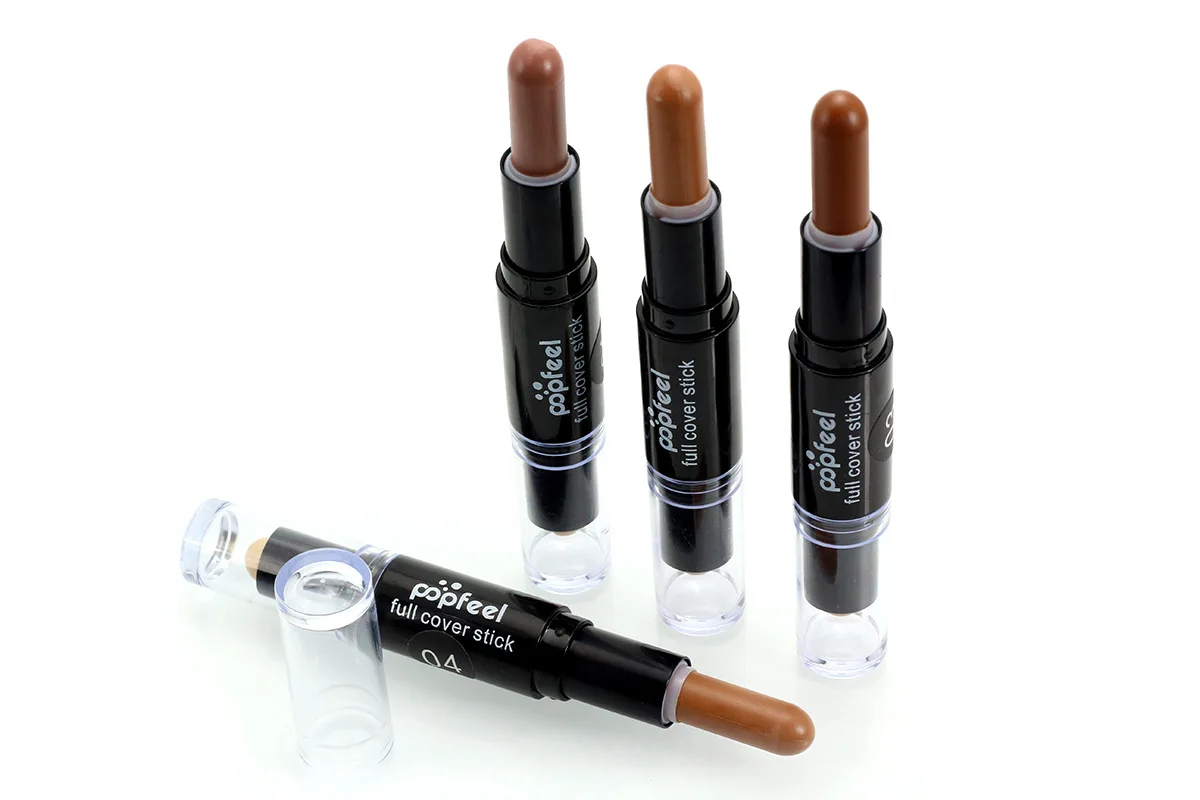 New Brand Makeup faced Bronzer Shimmer Highlighter Double Stick Concealer Make Up maquiagem cosmetics | Красота и здоровье