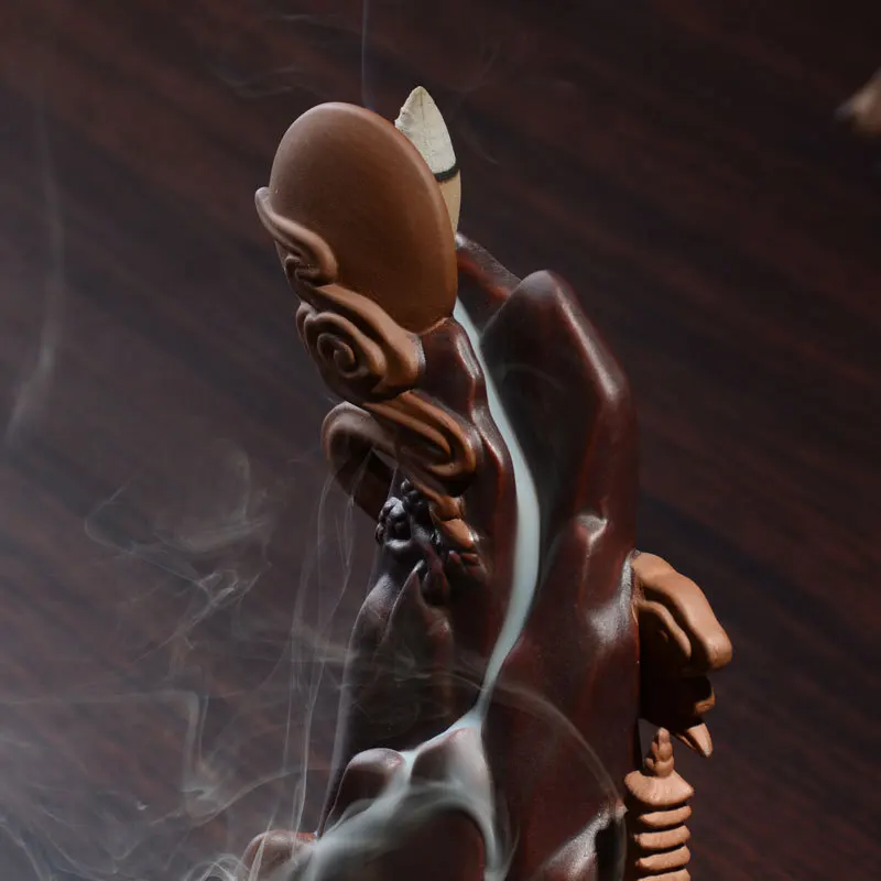 T облака погоня за луной керамический обратный поток благовония горелка горячей